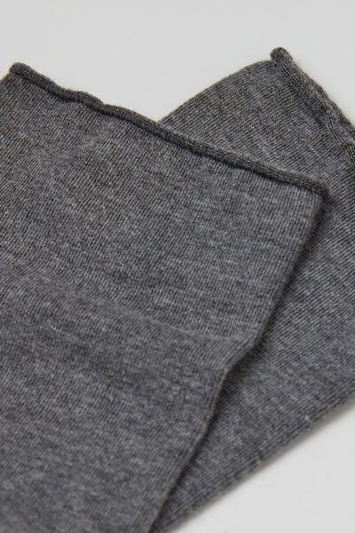 Grey Ankle Socks, Grey Blend, large image number 2