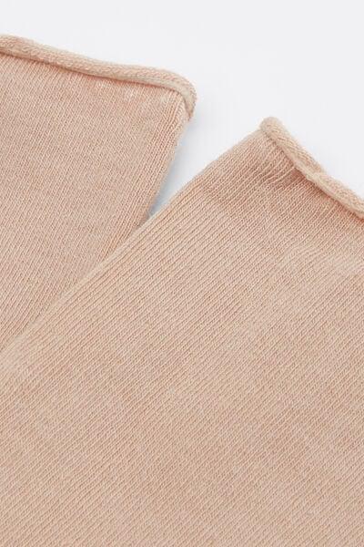 Pink Ankle Cashmere Socks, 5501_387D, large image number 1