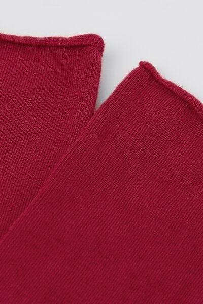 Red Ankle Cashmere Socks, 5501_613D, medium
