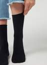 Calzedonia - Blue Ankle Socks With Cashmere, Women