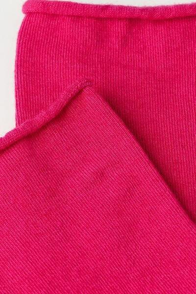 Pink Cashmere Ankle Socks, 5501_9973, large image number 1
