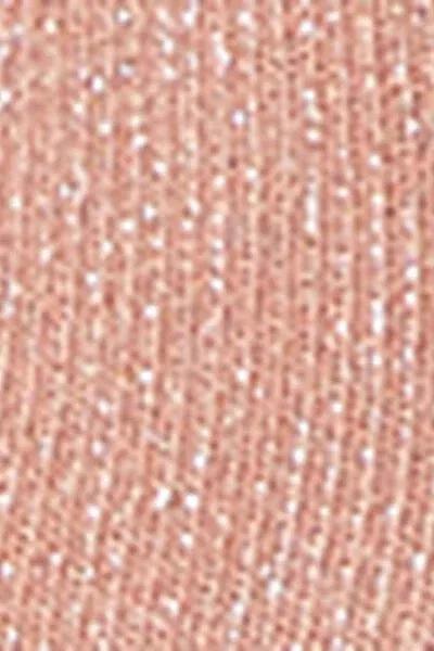 Pink Glitter Short Socks, 5501_060D, large image number 3