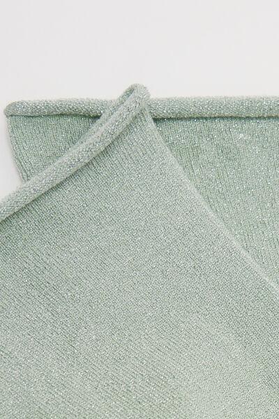 Green Glitter Socks, 5501_159D, large image number 1