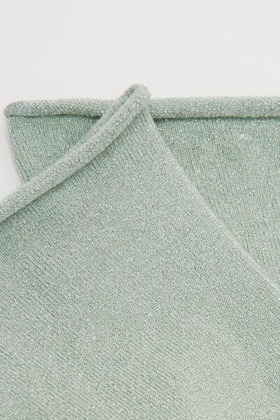 Green Glitter Socks, 5501_159D, medium