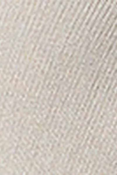 White Glitter Short Socks, 5501_303D, large image number 3