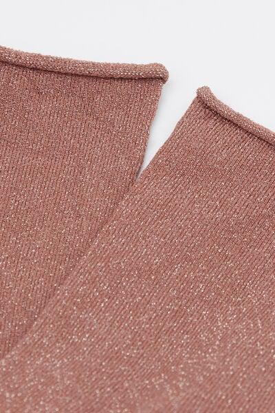 Pink Glitter Socks, 5501_437D, medium