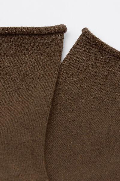 Brown Glitter Socks, 5501_440D, large image number 1