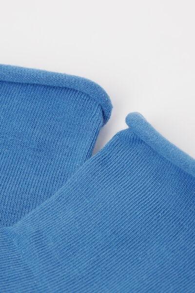 Blue Band Less Short Socks, , large image number 1