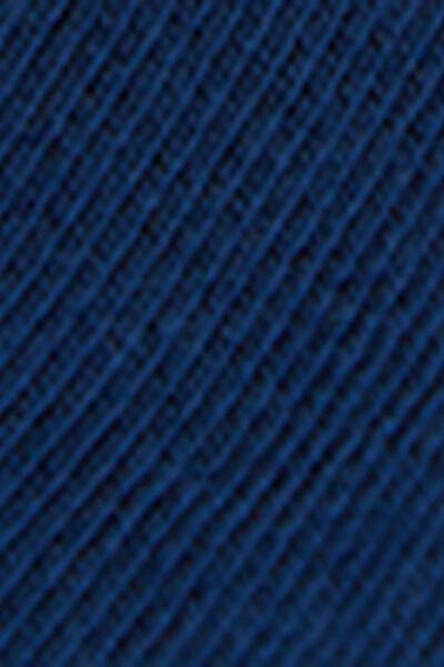 Blue Cotton Band less Short Socks, 5501_609D, large image number 2
