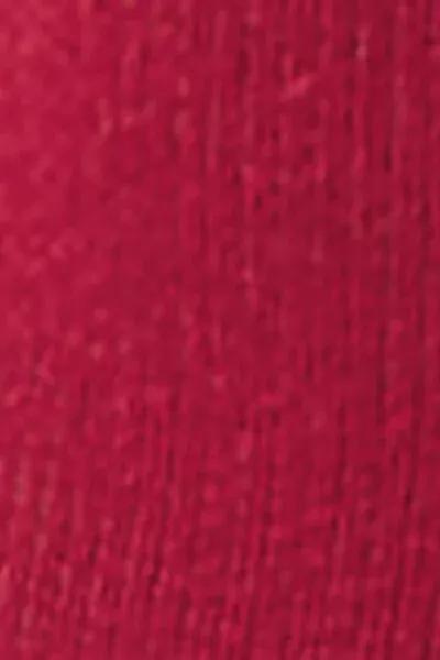 Red Cotton Band less Short Socks, 5501_613D, large image number 2