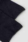 Calzedonia - Blue Extra Short Flat-Knit Bandless Cotton Socks, Women - One-Size
