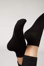 Calzedonia - Black Cotton Bandless Short Socks