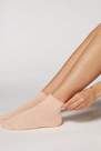Calzedonia - Powder Rose Cotton Bandless Short Socks- One-Size  ,Women