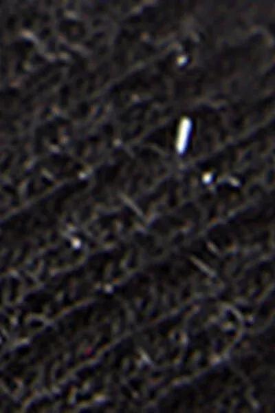 Black Glitter Cashmere Short Socks, 5501_9456, large image number 3