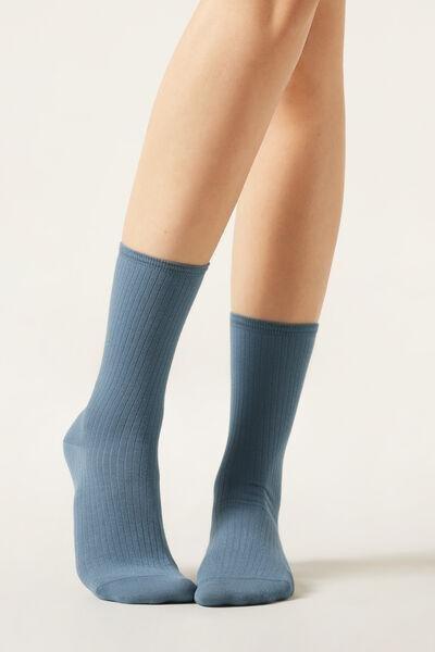 Blue Reiat Short Socks, , medium