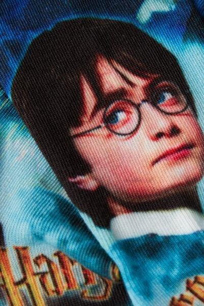 Blue Harry Potter Short Socks, , large image number 1
