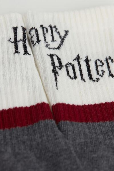 Grey Harry Potter Short Sport Socks, , large image number 1