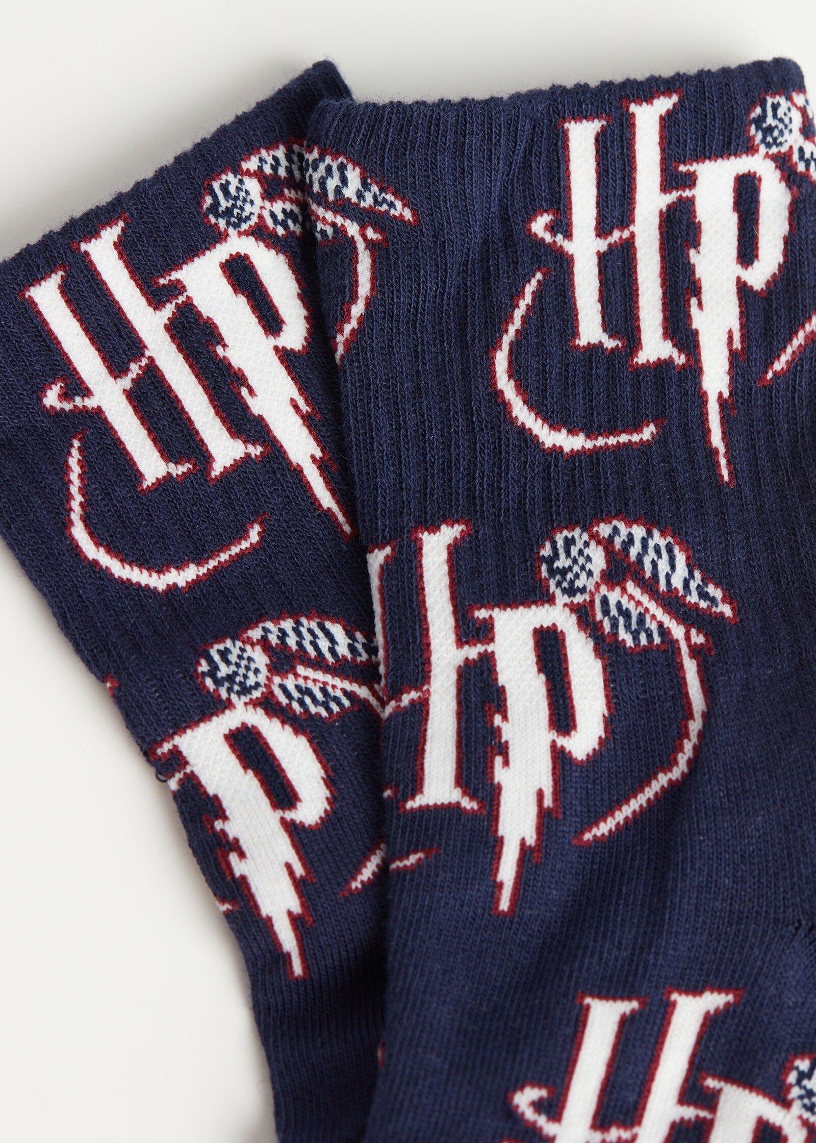 Navy Harry Potter Short Sport Socks, , large image number 3