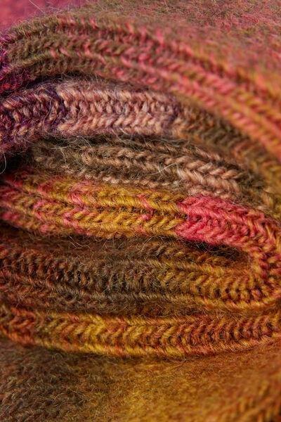 Multicolour Striped Short Socks, , large image number 2