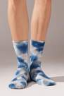 Calzedonia - Blue Tie Dye Short Sport Socks