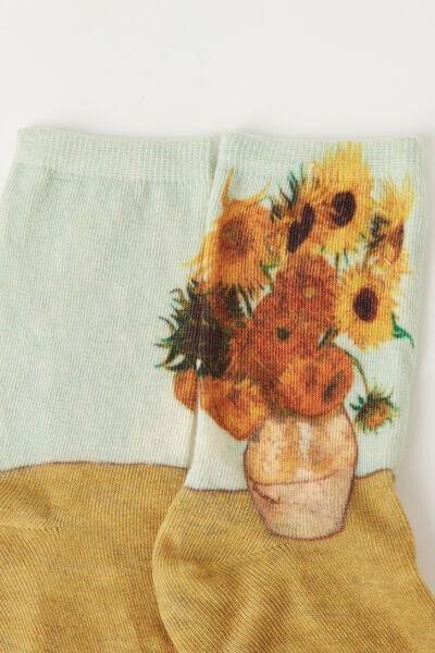 Multicolour Patterned Short Socks, , large image number 2