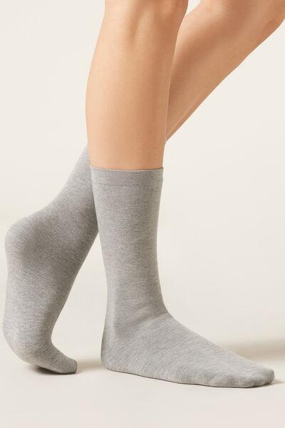 Grey Thermal Socks, 5501_259D, large image number 1