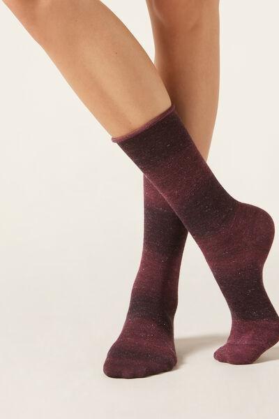 Red Ombre Socks, 5501_184D, large image number 0