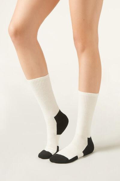 White Technical Socks, 5501_281D, large image number 0