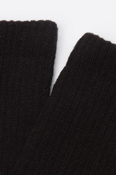 Black Technical Wool Socks, 5501_601D, large image number 1