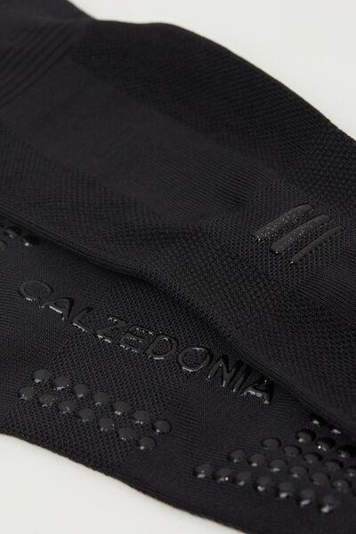 Black Non-Slip Pilates Socks, , large image number 2