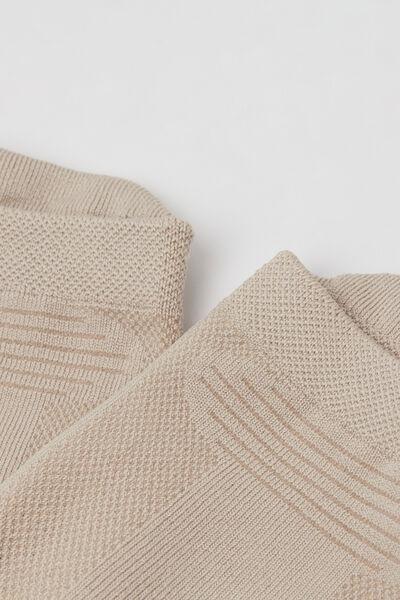 White Non-Slip Pilates Socks, , large image number 2