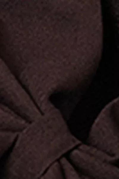 Brown Bow-Detail Cotton Socks, 5501_283D, large image number 2