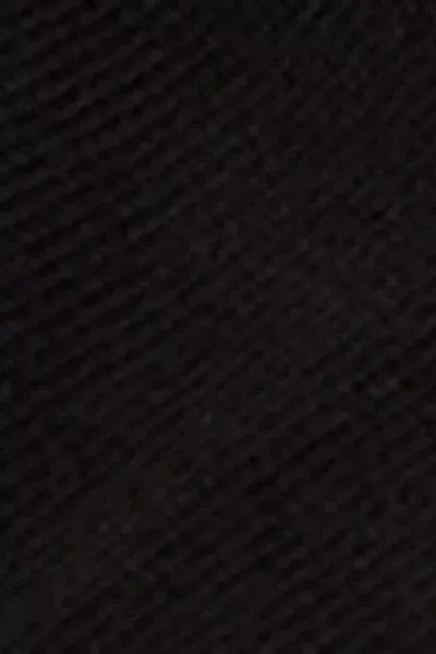 Black Bow Detail Cotton Socks, 5501_460D, large image number 2