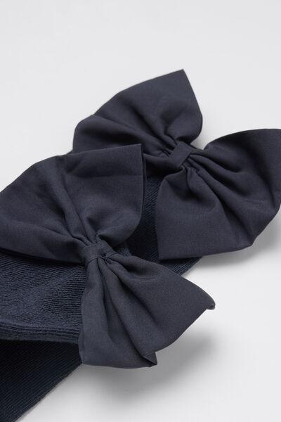 Grey Bow - Detail Socks, 5501_473D, large image number 1