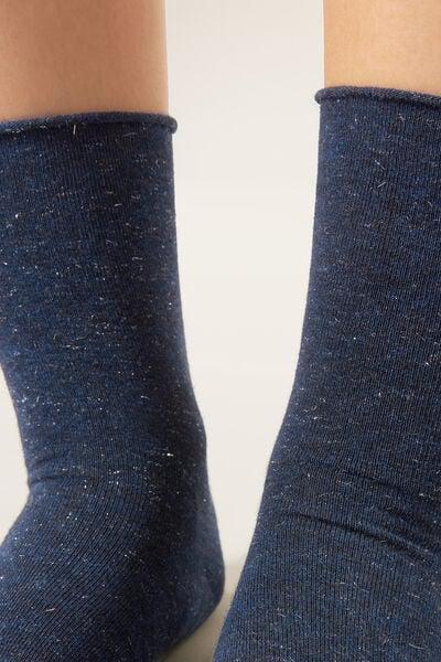 BLUE CASHMERE Comfort Socks with Cashmere, 5501_183D, large image number 2