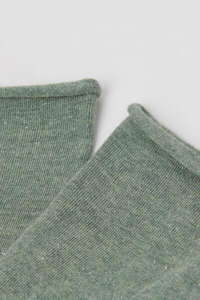 Green Comfort Socks With Cashmere, 5501_215D, large image number 2