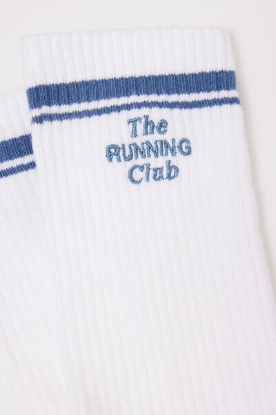 White Sunday Club Socks, 5501_420D, large image number 2