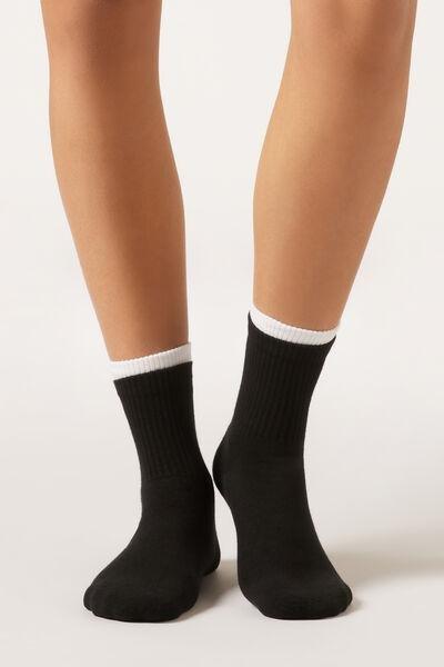 Black Sport Fitness Socks, 5501_464D, large image number 0