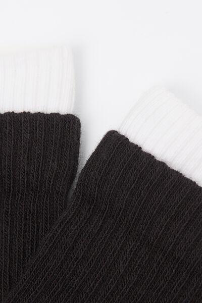 Black Sport Fitness Socks, 5501_464D, large image number 1