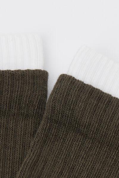 Green Sport Fitness Socks, 5501_466D, large image number 2