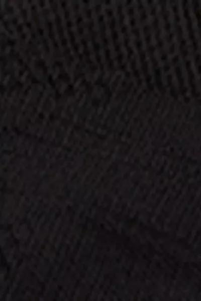 Black Non-Slip Cotton Pilates Socks, 5501_460D, large image number 3