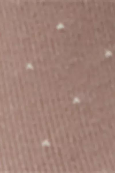 Grey Micro Polka Dot Cotton Socks, 5501_357D, large image number 2