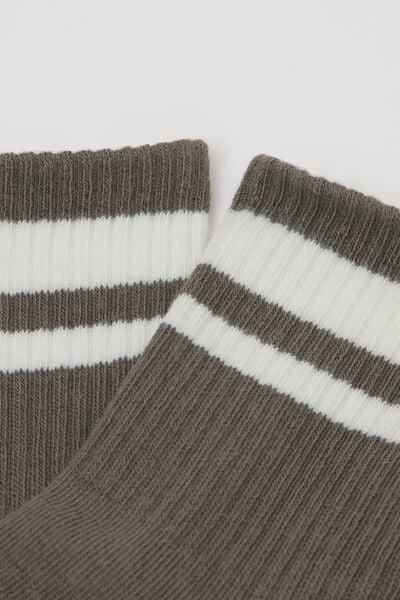 Green Sport Cotton Socks, 5501_441D, medium