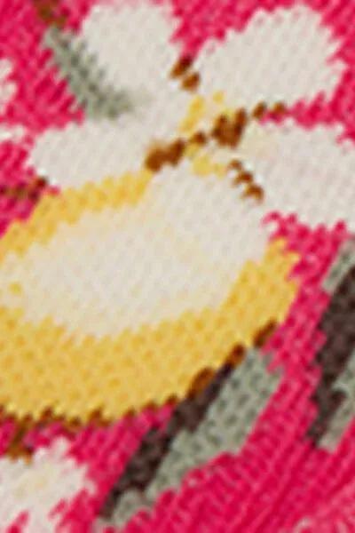 Pink Food-Patterned Cotton Socks, 5501_663D, large image number 3