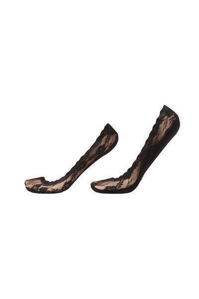 Black Invisible Lace Socks, 5501_460D, medium