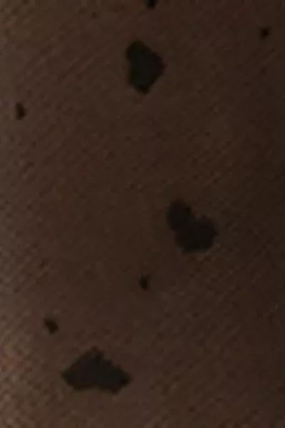 Black Polka Dot Pattern Socks, 5501_5018, medium