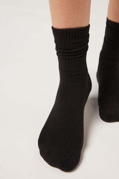 Black Sport Socks, Women, , large image number 0