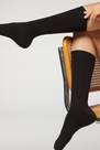Calzedonia - Black Mid-Calf Cashmere Socks