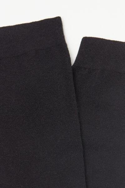 Black Cashmere Long Socks, , large image number 2