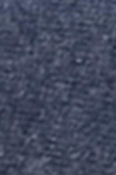 Navy Long Cashmere Socks, Dark Denim Blue, large image number 3